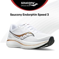 Saucony Endorphin Speed 3 Road Running Speed Shoes Women's - WHITE/GOLD S10756-14