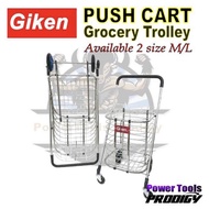 GIKEN STAINLESS STEEL FOLDING CART TROLLEY/ MARKETING TROLLEY