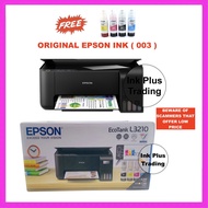 Original Epson Printer L3210 All in One Ink Tank Printer or 3 in 1 Printer ,  Upgraded Version of epson l3110 printer sale FREE 1 SET ORIGINAL EPSON INK ( CYAN , MAGENTA , YELLOW AND BLACK )