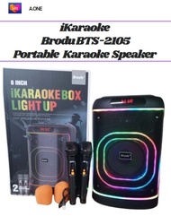BTS 2105 Rechargeble Bluetooth Karaoke Speaker with microphone