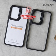 SAMSUNG A35 CLEAR CASE BRACKET STAND CAMERA CASE SAMSUNG A35