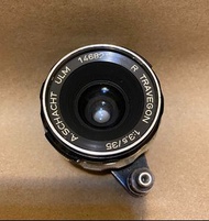 A.Schacht  35mm f3.5 Travegon Exakta mount  Germany