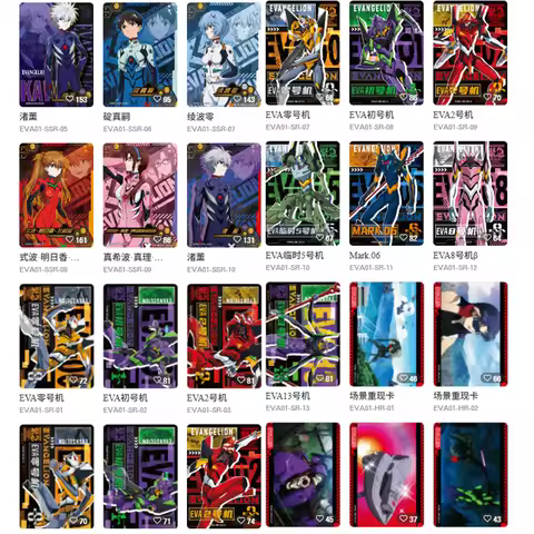 Wholesale Neon Genesis Evangelion EVA Kayou Beginning‑Edition Collectible Cards Booster Box Official