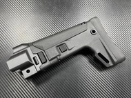 {凱璿 生存遊戲專賣店}  5KU ACR 風格 戰術折疊 伸縮槍托 for VFC MP5A5 / MP5K 黑色