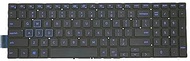 Laptop Keyboard,US Layout,Blue Backlit,No Keyboard Trim,Replacement Keyboard for Dell G7 7588 7590 7