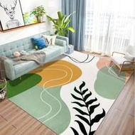 6x9 Ft Bohemian Style Washable Area Rug, Green, Suitable For Living Room, Simple & Elegant Medieval 