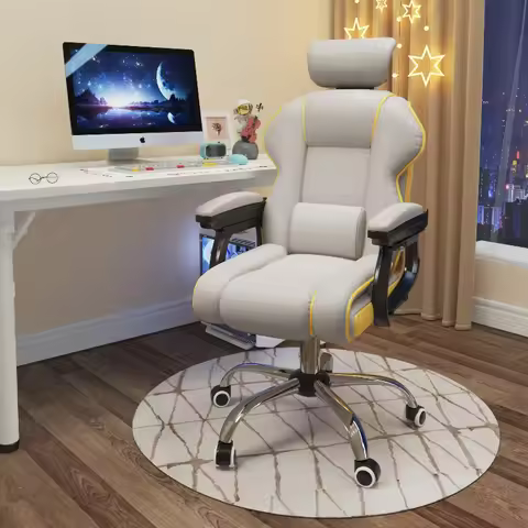 Computer Chair Home Gaming Chair Live Streaming Chair Comfortable Sedentary Office Chair College Dor