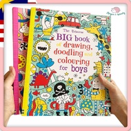 Usborne My First Big Book of Drawing Doodling and Colouring for boys and girls coloring book