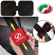 Car Seat Belt Clip Suede Seat Belt Buckle Stopper Limiter For Perodua Viva Bezza Ativa Axia Alza Aruz Kembara Myvi Kelisa Kancil Kenari