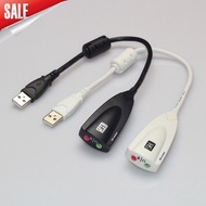 USB 2.0 Virtual 5.1 ch To 3D Audio Sound Card Adapter 5Hv2