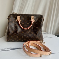 lv speedy30 背帶款 又很新