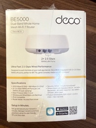 TP-Link Deco BE25 BE5000 Wi-Fi 7 Mesh Router
