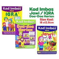 Kad Imbas Jawi Kad Imbas IQRA Kad Imbas Doa Doa Harian Early Learning Education Flash Cards For Chil