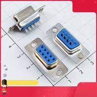 [10 Pieces]- DB9 Port Female 9 Pins 2 Rows Solder Wire Connector Smart.hcm
