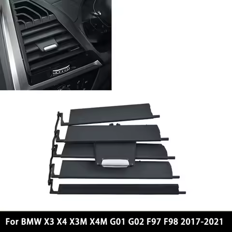 Car Central Left Right AC Vent Outlet Grille Tab Clip Air Vent Grille Repair Kit For BMW X3 X4 X3M X
