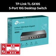 TP-Link TL-SX105 5-Port 10G Desktop Switch TP Link SX105 Switch TP Link Switch 5 Port TP Link Switch