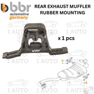 BBR GERMANY REAR EXHAUST MUFFLER RUBBER MOUNTING BMW E46 318i 320i 323i 325i 328i 330i