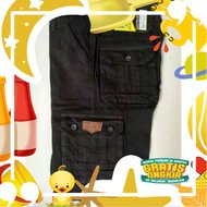 UNGU Men's 3/4 CARGO pants MEN'S SHORT 3/4 CARGO PANTS ADULT PDL CARGO PANTS PARIA/ black orange pur