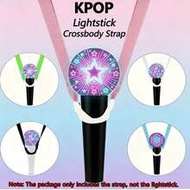 K-Pop Light Stick Shoulder Strap, K-Pop Light Stick Back Strap, K-Pop Portable Display Event Strap C