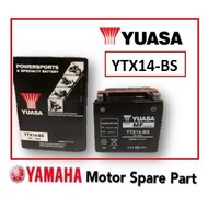 YUASA YTX14 0 YTX14-BS YTX14BS BATTERY YUASA BIG MOTORCYCLE SUPERBIKE BATTERY BIG CC