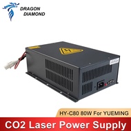 Dragon Diamond HY-C80 80-100W CO2 Laser Power Supply 80W for YUEMING CO2 Laser Engraving / Cutting M