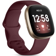 สายสำหรับ Fitbit Versa 4 3 Sense 2 Band อุปกรณ์นาฬิกาอัจฉริยะสายรัดข้อมือสำหรับเปลี่ยนสร้อยข้อมือซิล