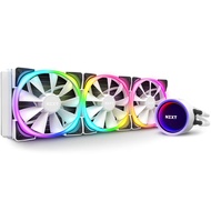 NZXT KRAKEN X73 White Simple Water Cooling CPU Cooler, RGB Compatible, 14.2 inches (360 mm), RL-KRX7