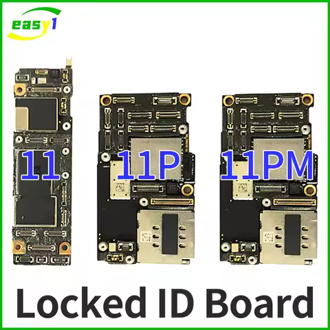 Locked ID Board For IPhone11 11pro Max Motherboard 64GB 256GB With Icloud Mainboard for Practise Swa