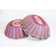 Tudung Saji Rotan Besar / Rattan Food Cover / Saji Rotan Murah