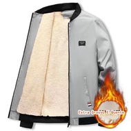【45-95KG】Cotton Jacket Motor Jaket Lelaki Jeket Bomber Jacket Men Jacket Man Men S Clothing Branded 