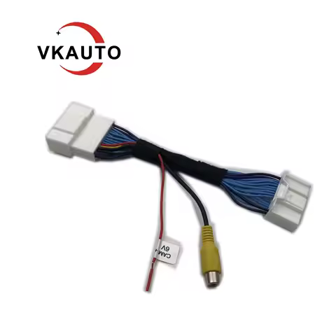 VKAUTO Backup Camera adapter cable For Toyota Hilux GD-6 2020 2021 2022 2023 OEM Unit Add After-Mark