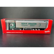 [Ready Stock, If You Have Any Questions Contact] herpa 1/87 Scania Truck Container Trailer