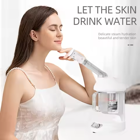 KSKIN Steamer Hair Treatment Machine Heating Cap Hair Mask Evaporation Facial Steamer Professional S