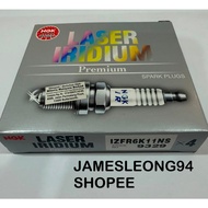 NGK IZFR6K-11NS (9329) NGK LASER IRIDIUM HONDA ACCORD 2.0 CU1&CW1 2.0 R20A3/ STEPWAGON 2.0 RK1/2/5/6
