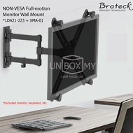 Full-motion Monitor Mount TV Wall Bracket Swivel Extend Arm LDA21-223 VESA adapter holder XMA-01 22 
