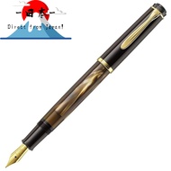 [Direct from Japan]
Pelikan Classic M200 Fountain Pen - B Bold - Marble Brown - Piston Fill - Genuin