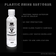 Gentlemen Ultimate Plastic Shine Restorer - Long-Lasting Protection & Shine for Faded Plastics, Viny