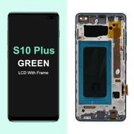 หน้าจอ S10 TFT Plus สำหรับ Pantalla S10 Plus จอแสดงผล LCD G975F อะไหล่หน้าจอสัมผัส Digitizer ประกอบช