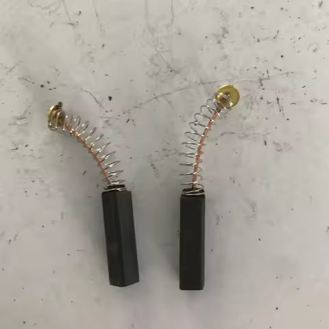 2pcs 5x5x20mm 0.19"x0.19"x0.78" Electric Machine Motor Carbon Brushes Replacement Power Tool
