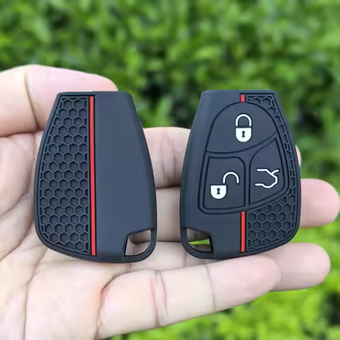 Car Key Case Remote Key Cover For Mercedes-Benz W211 W202 W210 W208 W203 W245 B Class V180 CL55 CL60