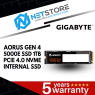 GIGABYTE AORUS GEN 4 5000E SSD 1TB PCIE 4.0 NVME INTERNAL SSD - GP-AG450E1TB-G