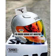 Shoei Jstream Plain Silver