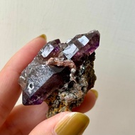 優質天然 l 超七 紫超七 原礦 水晶 礦石 辛巴威 無優化無染色