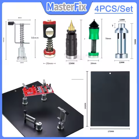 HZY 4PCS/Set Strong Magnetic Base PCB Circuit Board Holder For Electronic Boards Repairing Desolderi
