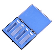 4pcs 3.5ml White Optical Quartz Cuvettes 10mm Cuvette Cell Spectrometer with Lid