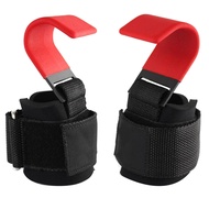 Weight Lifting Hook Grips with Wrist Wraps Gym Fitness Hook Weight Strap Pull-Ups Lifting Gloves