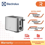 ELECTROLUX 2 Slice Toaster 800W (Stainless Steel) E5TS1-50ST
