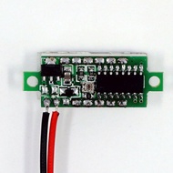 0.28 Inch 2.5v-30v Mini Digital Voltmeter Voltage Tester Meter Screen Red/blue/yellow/green Led V2f6