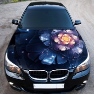 Abstract Flower Car Hood Wrap car hood sticker car hood sticker car hood wrap truck hood wrap car ho