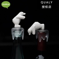 Qualy Polar Bear Wine Stopper Bottle Stopper Red Wine Stopper Creative Thai Wine Champagne Sealing S